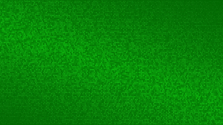 Vetor fundo gradiente de meio-tom abstarct em tons aleatórios de cores verdes