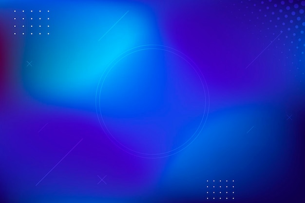 Fundo gradiente de nova tecnologia com design simples e claro. Estilo de cor neon roxo