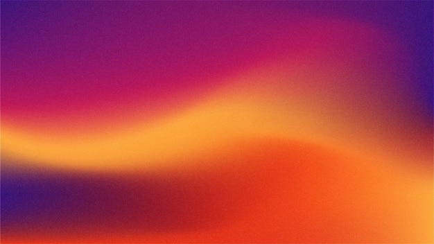 Fundo gradiente granulado abstrato com cores vibrantes
