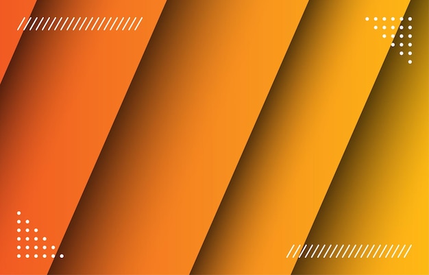Fundo gradiente minimalista moderno abstrato com elemento memphis