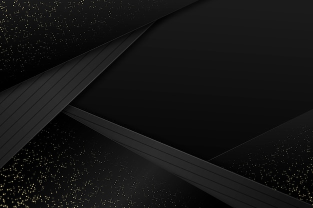 Fundo gradiente preto com texturas douradas