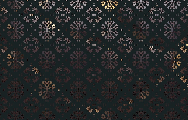 Fundo gradiente preto e dourado vetor abstrato