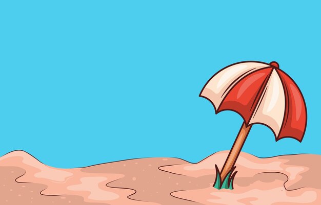 Fundo ícones de adesivos de verão desenhados à mão