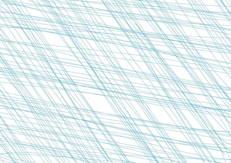 Vetor fundo isolado de linhas de rabisco
