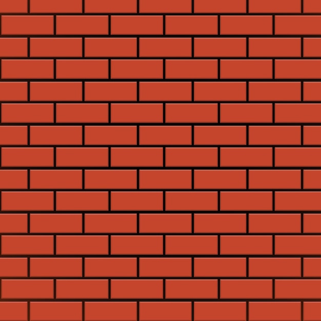 Fundo laranja texturizado de parede de tijolo Foto gratuita