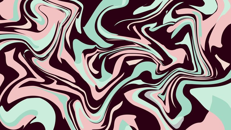 Vetor fundo líquido abstrato, fundo de mármore