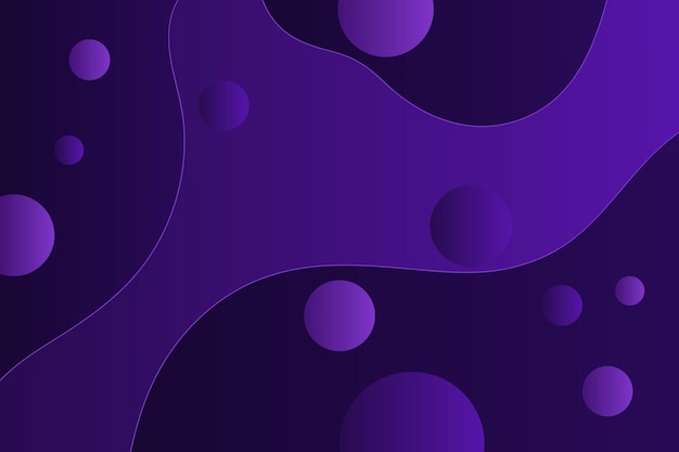 Fundo líquido colorido abstrato em um tom escuro e legal design roxo futurista para banners cartazes panfletos e cartões postais gráficos vetoriais