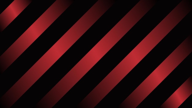 Vetor fundo listrado preto e vermelho