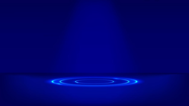 fundo luces podio