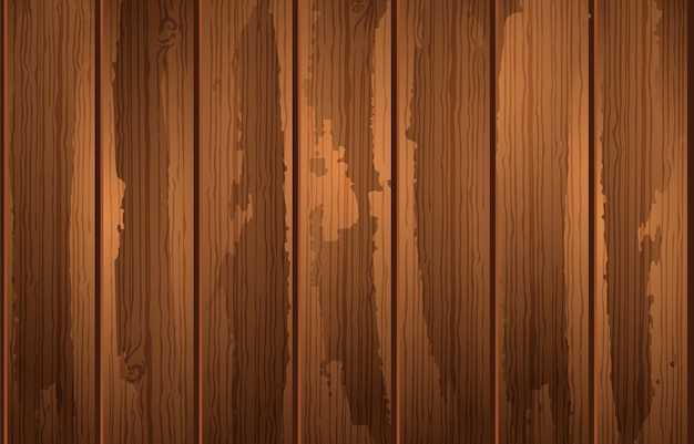 Vetor fundo marrom de madeira rústica