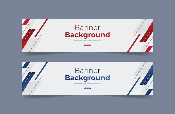 Vetor fundo minimalista plano para o modelo de banner