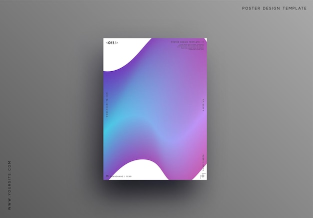 Fundo mínimo abstrato moderno. Projeto de pintura fluida colorida padrão. Gradiente formas futuristas. Rótulo de folheto, folheto de layout, pôster, banner. Cartão de capa. ilustração vetorial