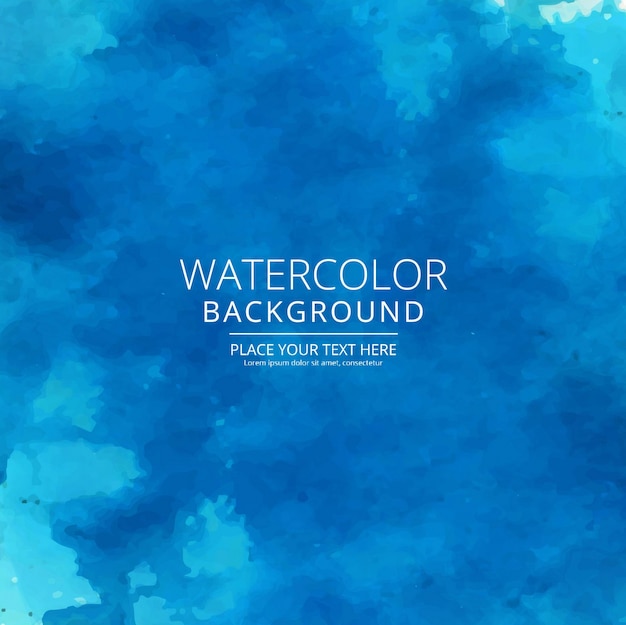 Fundo moderno de aquarela