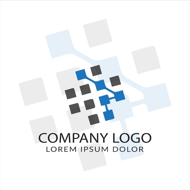 Fundo moderno do logotipo