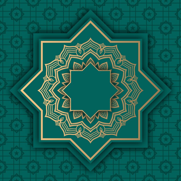 Fundo oriental decorativo