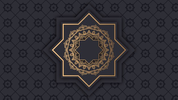 Fundo oriental decorativo