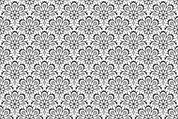 Fundo ornamentado simples com motivos elegantes