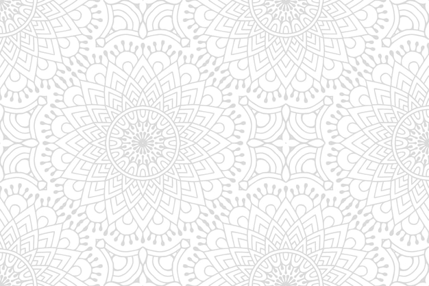 Vetor fundo ornamentado simples com motivos elegantes