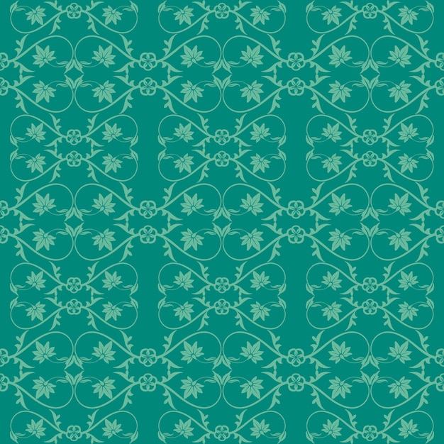 Fundo ornamental de Dark Kelly com Green & Jade