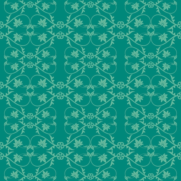 Fundo ornamental de dark kelly com green & jade