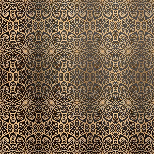 Fundo ornamental de luxo