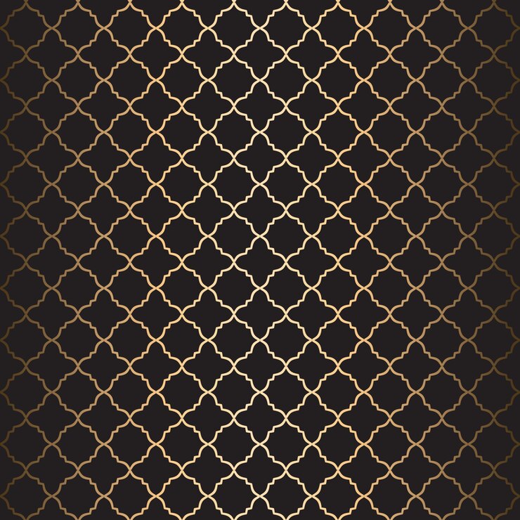 Vetor fundo padrão árabe