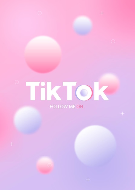 Fundo pastel tik tok