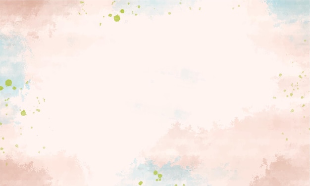 Vetor fundo pintado em aquarela em tons pastel elegantes