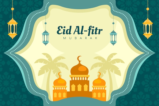 Fundo plano eid al-fitr