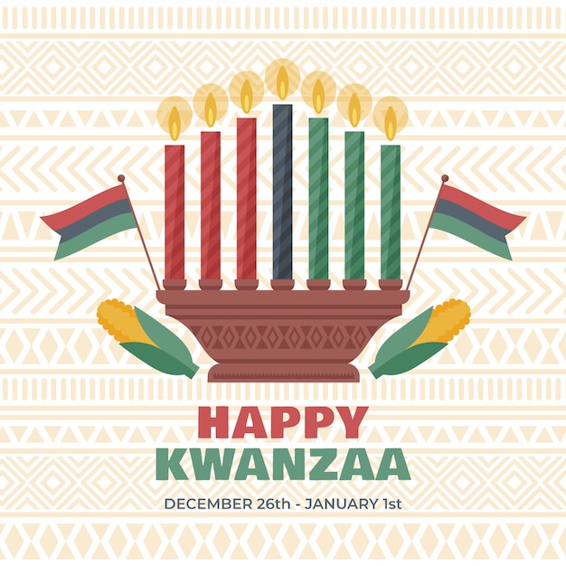 Fundo plano kwanzaa