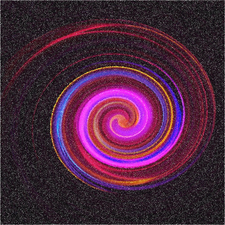 Vetor fundo pontilhado sumário