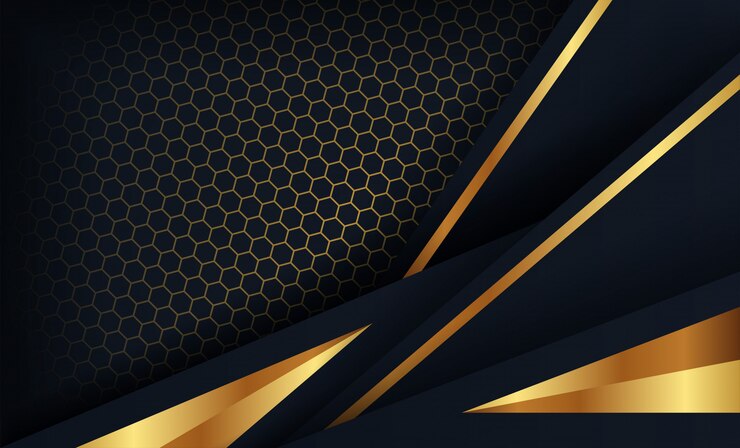 Vetor fundo preto de luxo.