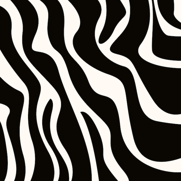 Vetor fundo preto e branco - zebra