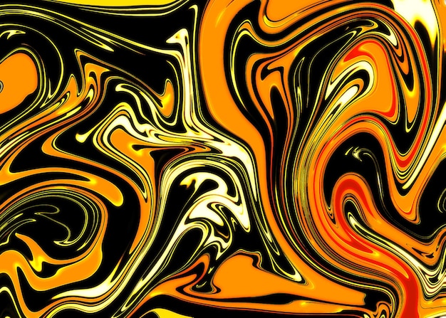 Fundo psicodélico de chama groovy abstrato estilo retrô