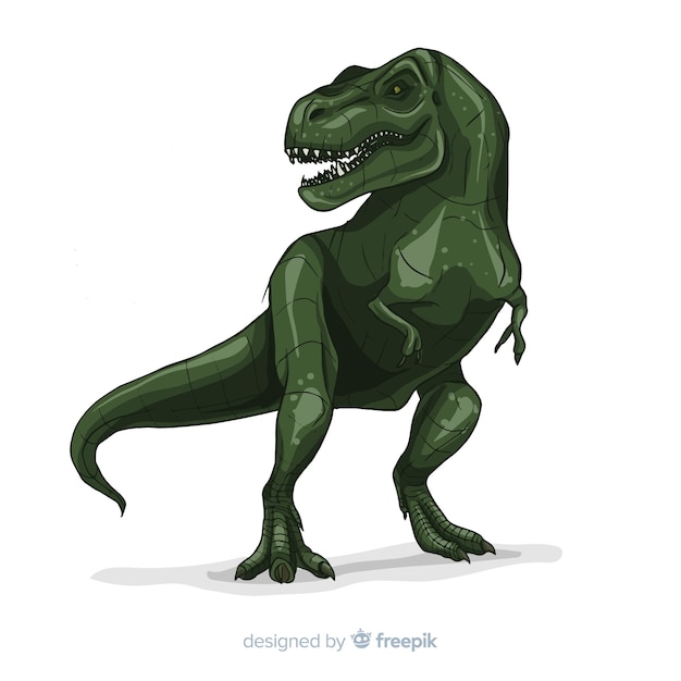 Fundo realista de t-rex