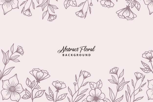 fundo rosa com um padrão floral
