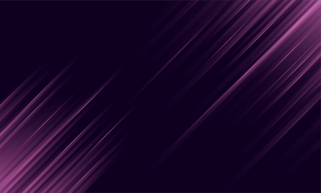 Fundo roxo abstrato com linhas de luz diagonais