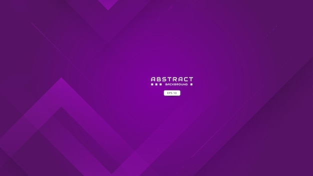 Fundo roxo abstrato com vetor de conceito de banner moderno de forma quadrada de sobreposição criativa