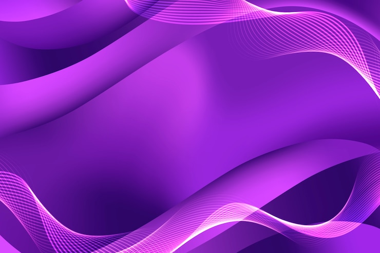 Vetor fundo roxo abstrato gradiente