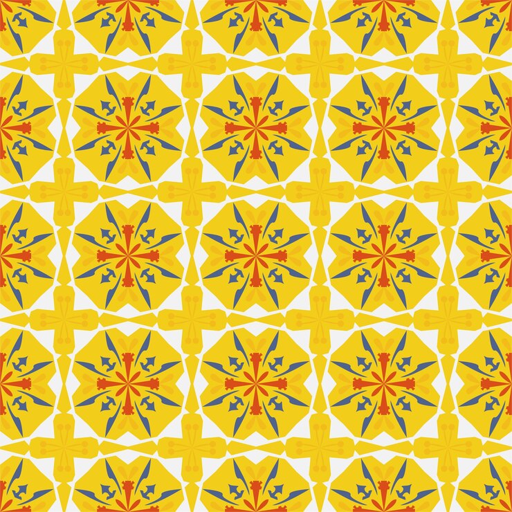 Vetor fundo sem costura retrô aborígene tradicional arte padrão