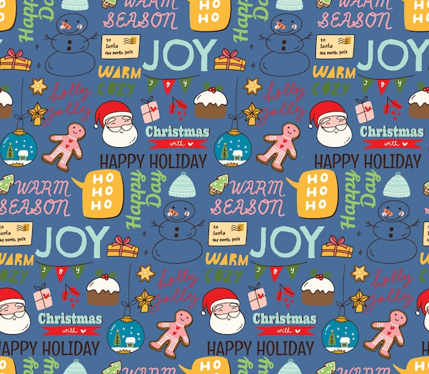 Fundo sem emenda de natal