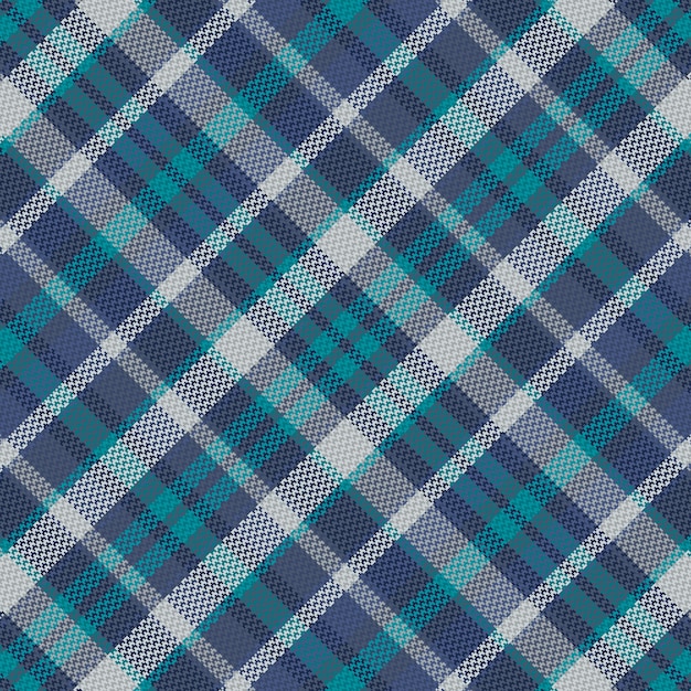 Fundo sem emenda do teste padrão da manta de tartan do inverno. Ilustração vetorial