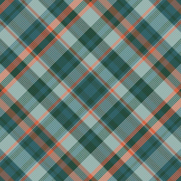 Fundo sem emenda do teste padrão da manta de tartan do inverno. ilustração vetorial