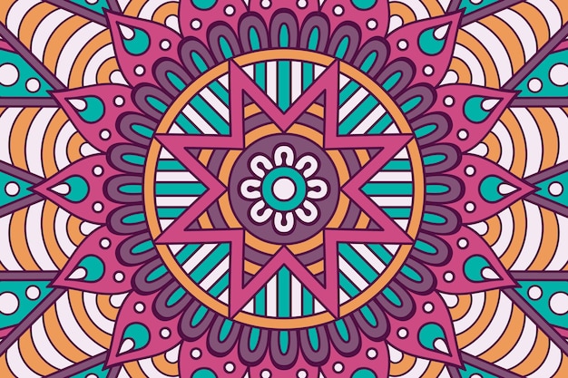 Fundo simples com elementos geométricos