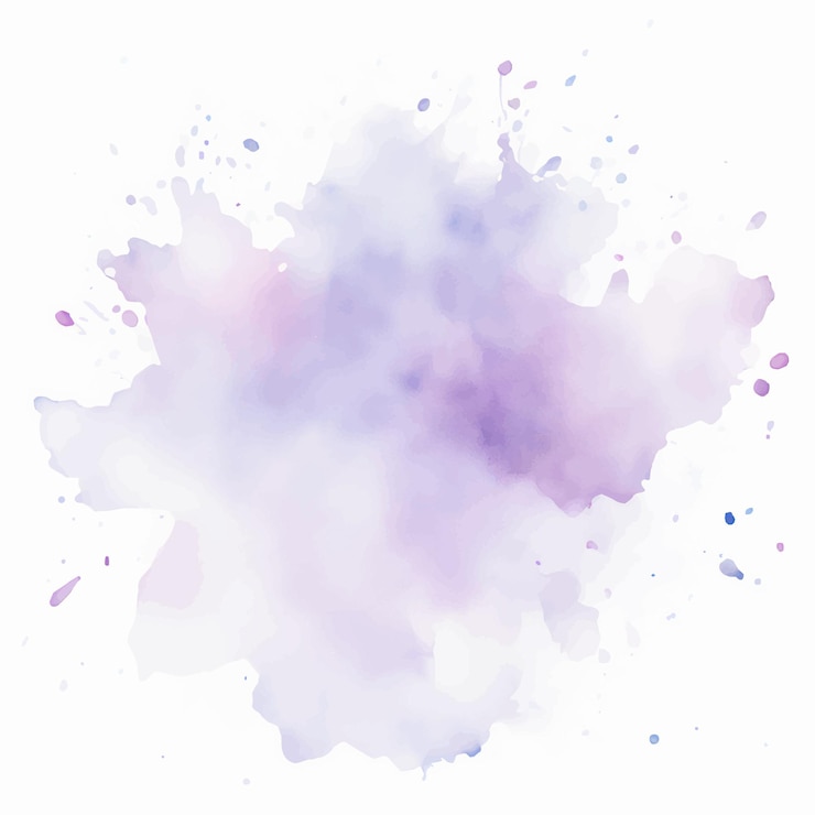 Vetor fundo suave de mancha de respingo de aquarela
