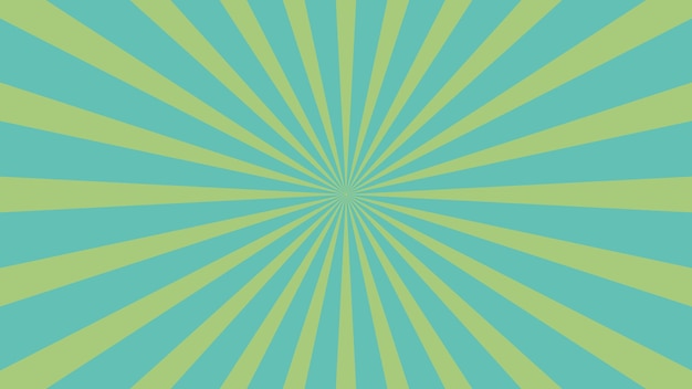 fundo sunburst com verde para banner colorido site festivo e design gráfico