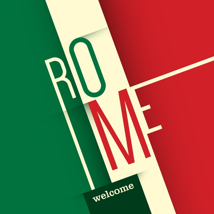 Fundo tipográfico de Roma