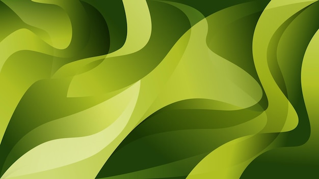 Fundo verde abstrato monocromático gradiente