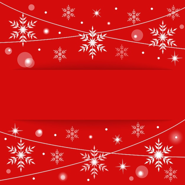 Vetor fundo vermelho de natal com lugar para a sua ilustração de vetor de texto eps10