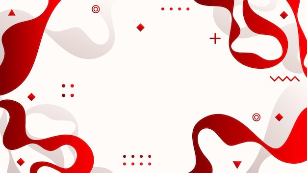 Fundo vermelho elegante moderno com espaço em branco moderno futurista